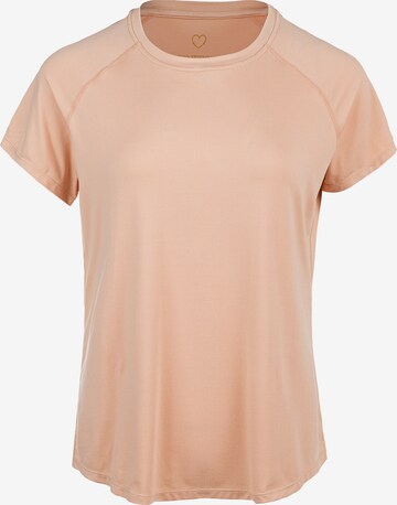 Athlecia Performance Shirt 'Gaina' in Beige: front