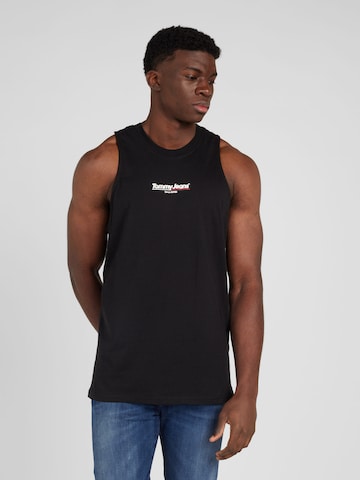 T-Shirt Tommy Jeans en noir : devant