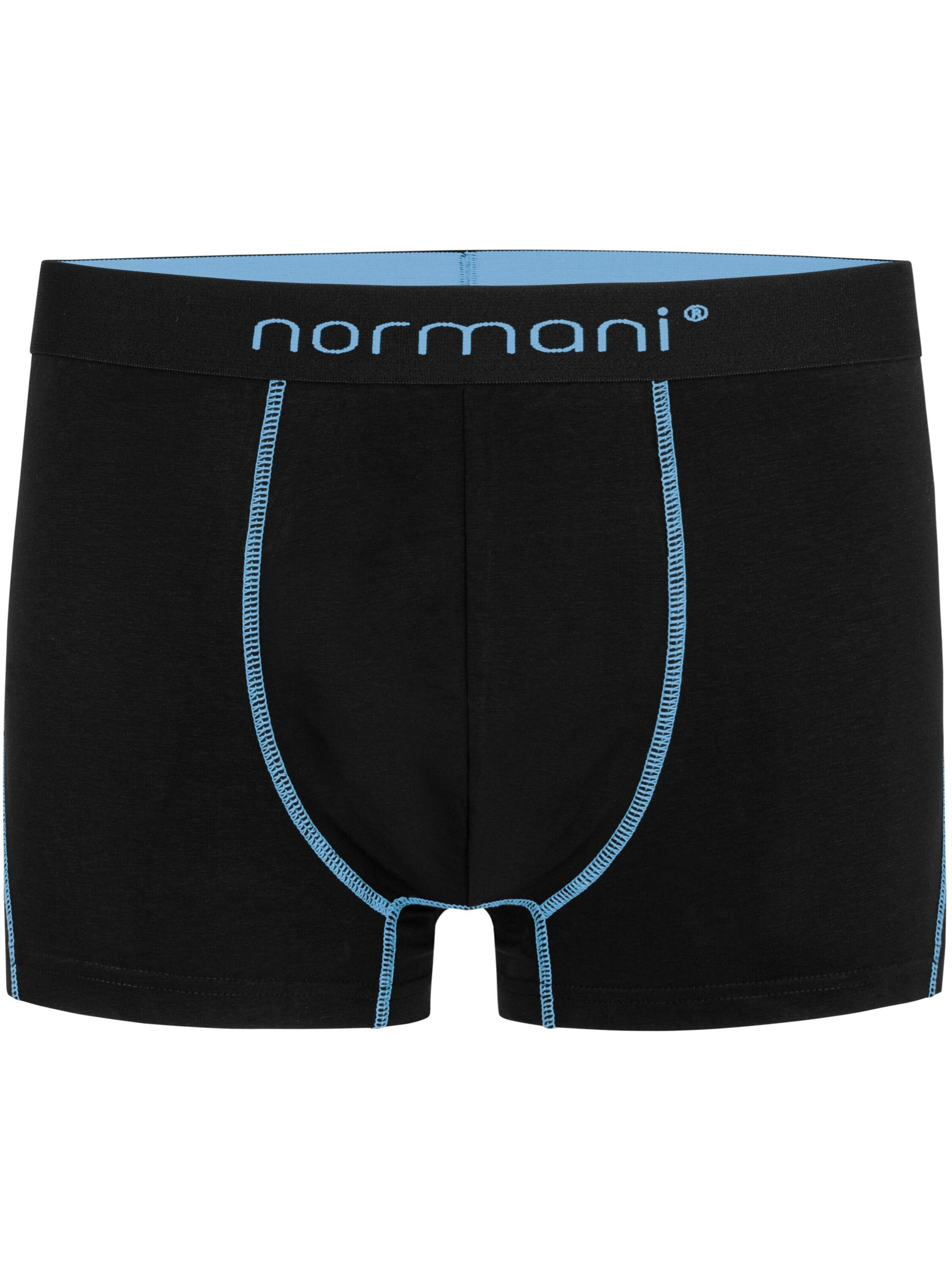 Boxers normani en bleu