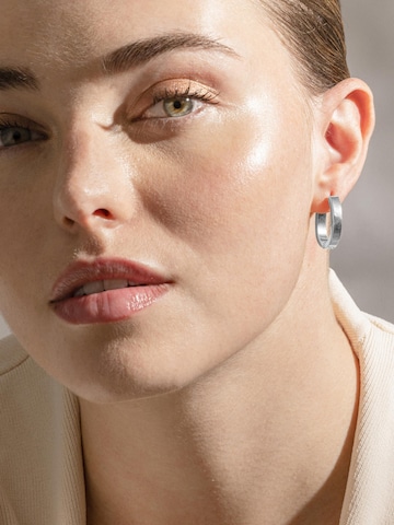 Luxenter Earrings 'Firax' in Silver