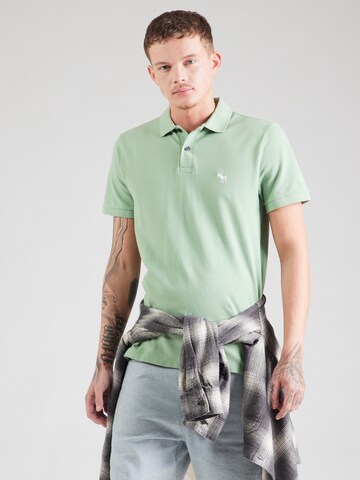 Maglietta di Abercrombie & Fitch in verde: frontale