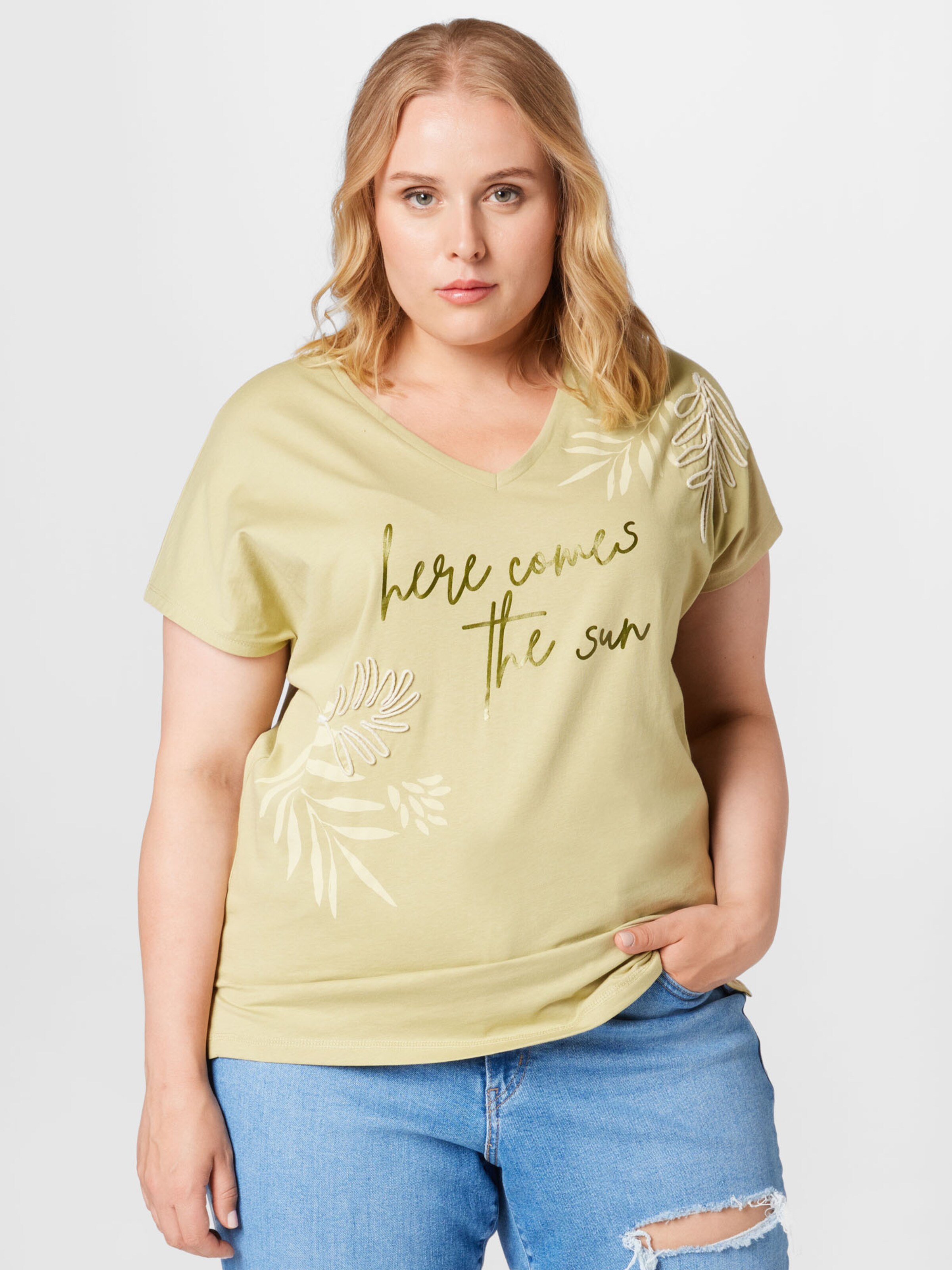 Frauen Shirts & Tops Tom Tailor Women + T-Shirt in Hellgrün - ZB18017 Frauen Shirts & Tops Tom Tailor Women + T-Shirt in Hellgrün - ZB18017