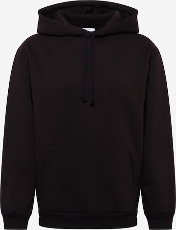 ABOUT YOUSweater majica 'Bent' - crna boja: prednji dio