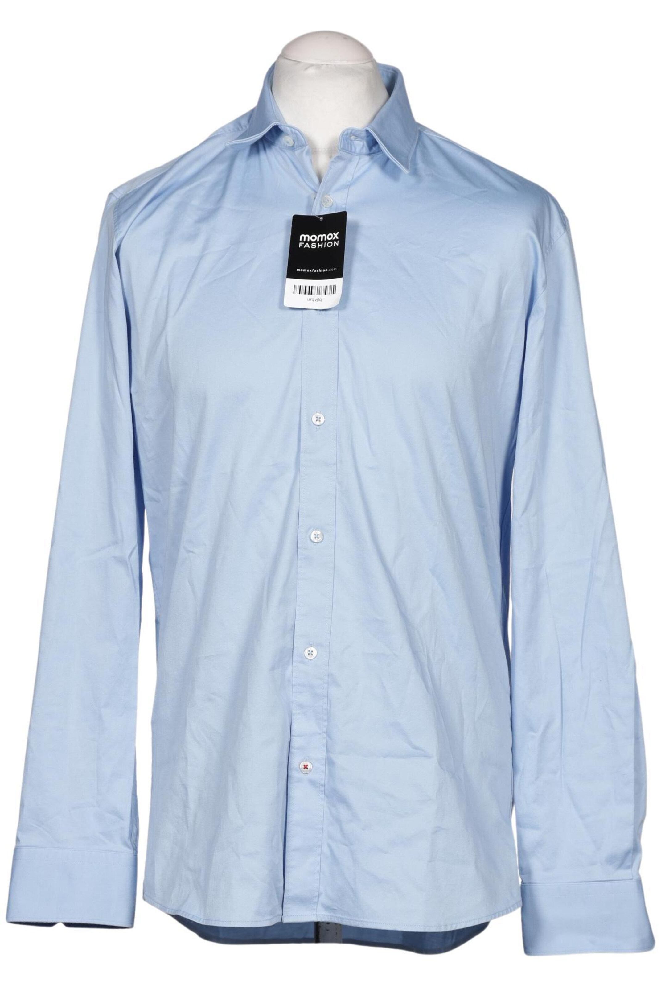 CINQUE Button Up Shirt in L in Blue: front