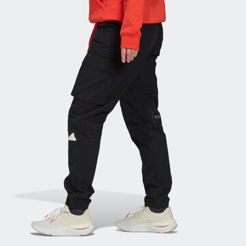 ADIDAS SPORTSWEAR regular Sportsbukser i sort