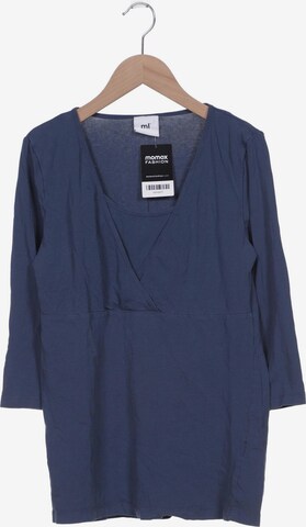 MAMALICIOUS Langarmshirt L in Blau: predná strana