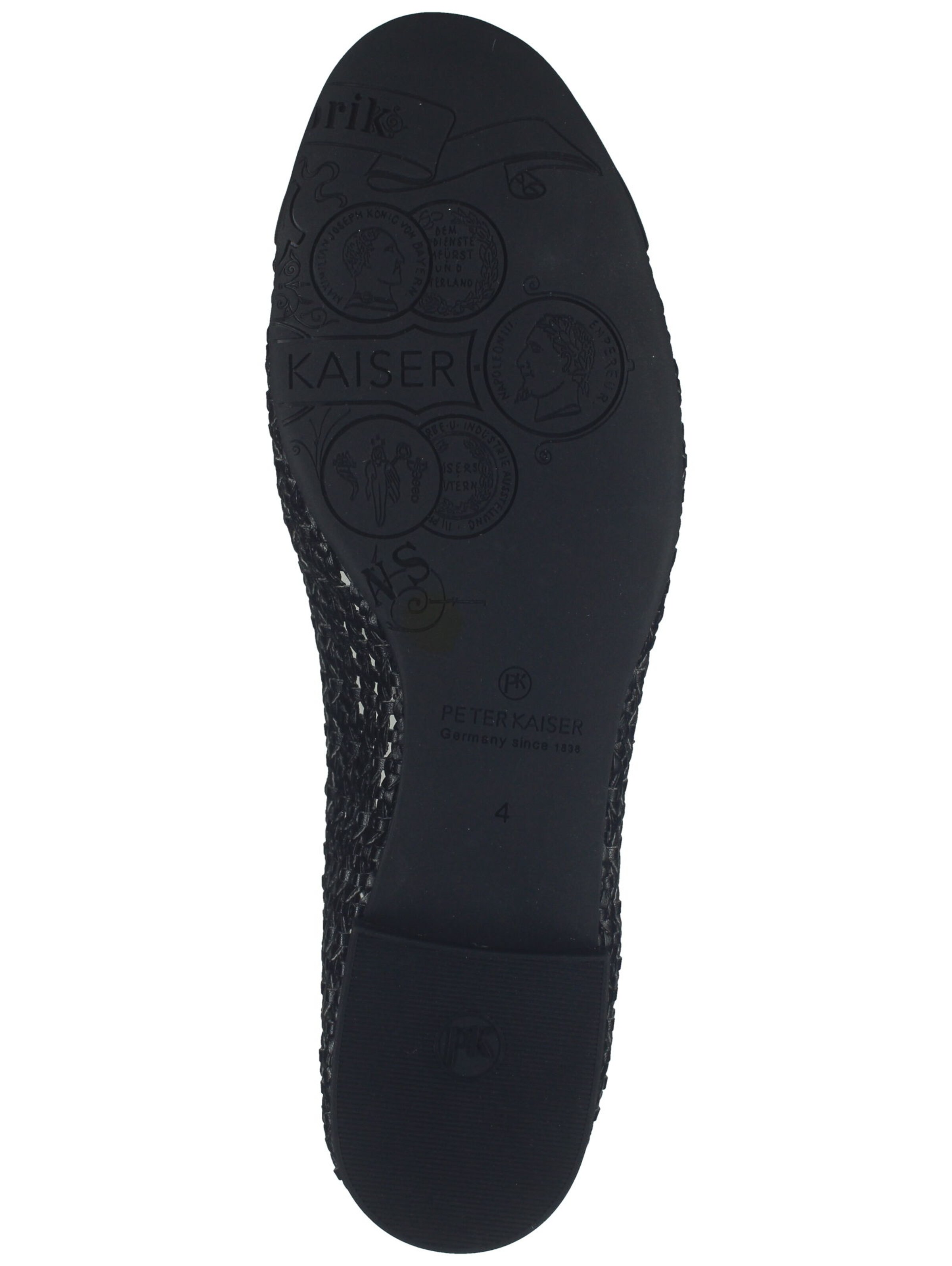 Ballerines PETER KAISER en noir