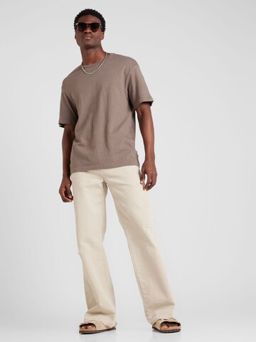 JACK & JONES Shirt in Brown