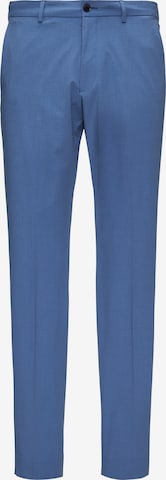 s.Oliver BLACK LABEL Slimfit Housut värissä sininen: etupuoli