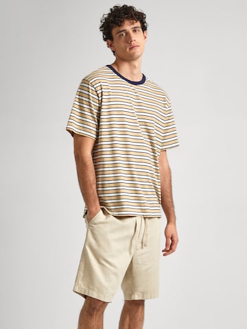 Pepe Jeans Loose fit Trousers in Beige