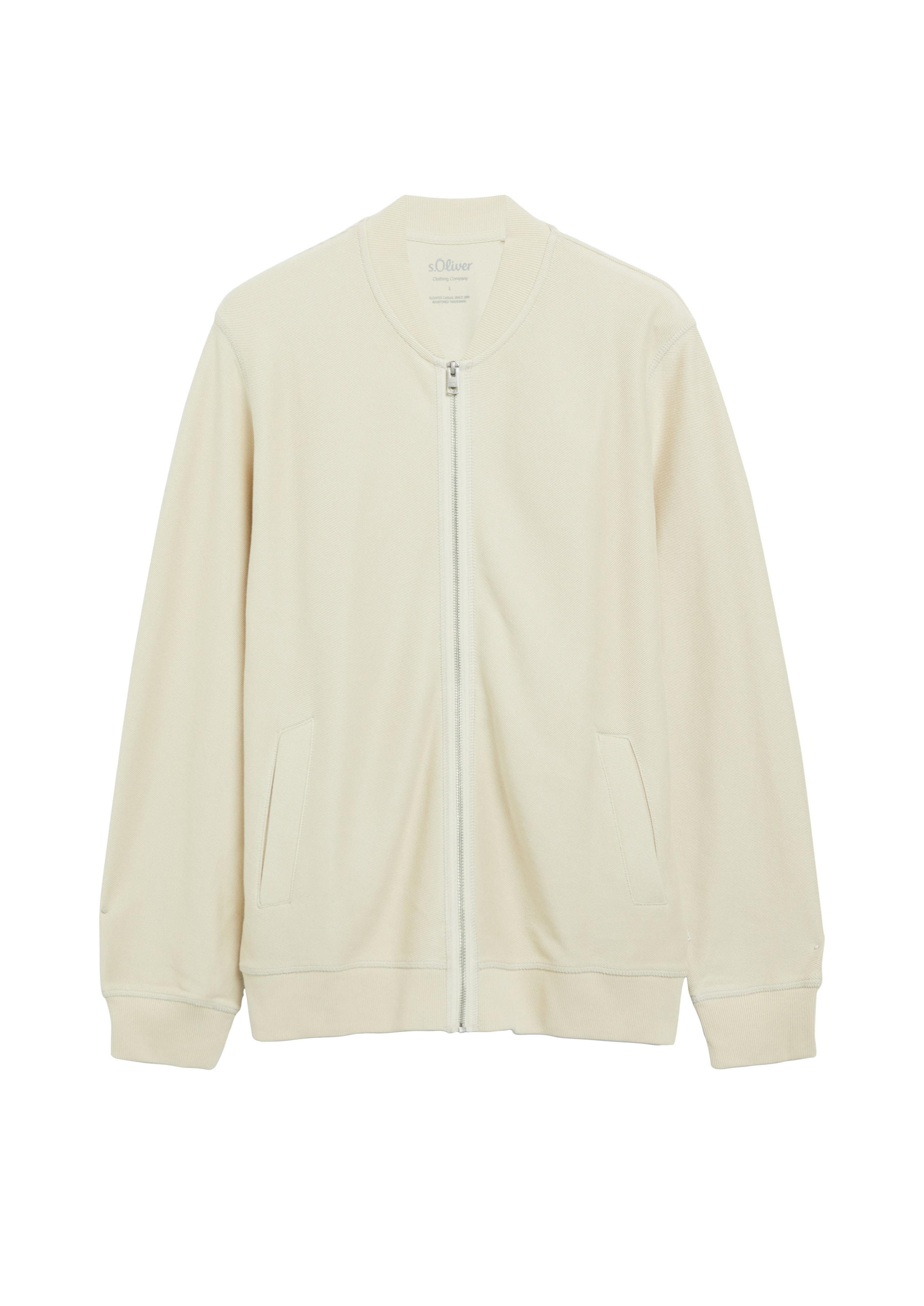 s.Oliver Tussenjas in Beige: voorkant