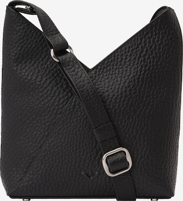 Borsa a tracolla 'Hirsch' di VOi in nero: frontale