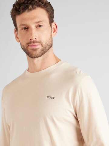 HUGO Shirt 'Derol 222' in Beige
