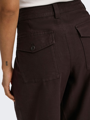 Barrel Pantalon 'ONLClair' ONLY en marron