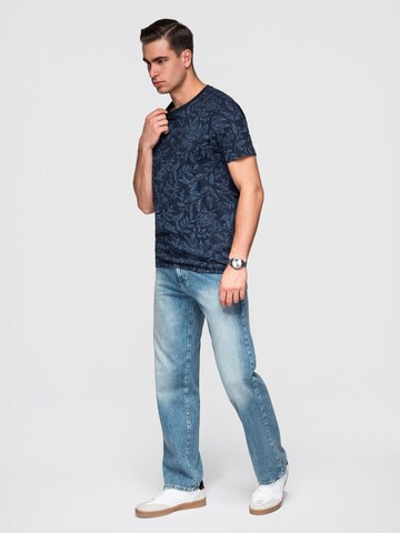 Ombre Shirt in Blauw