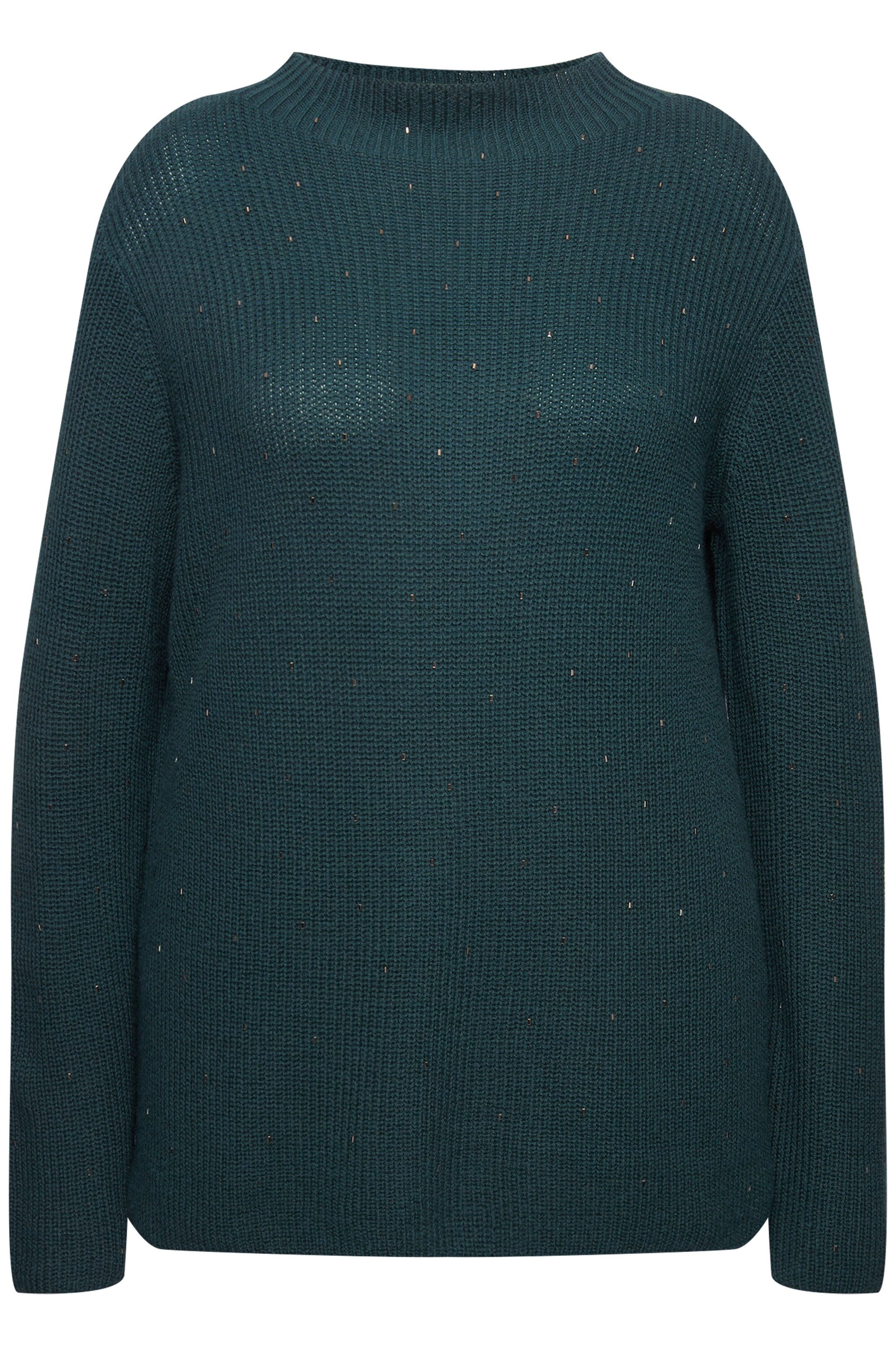 Ulla Popken Pullover in Grün: Vorderseite