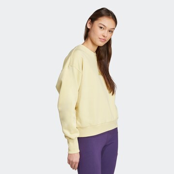 ADIDAS SPORTSWEAR Αθλητική μπλούζα φούτερ 'ALL SZN' σε κίτρινο