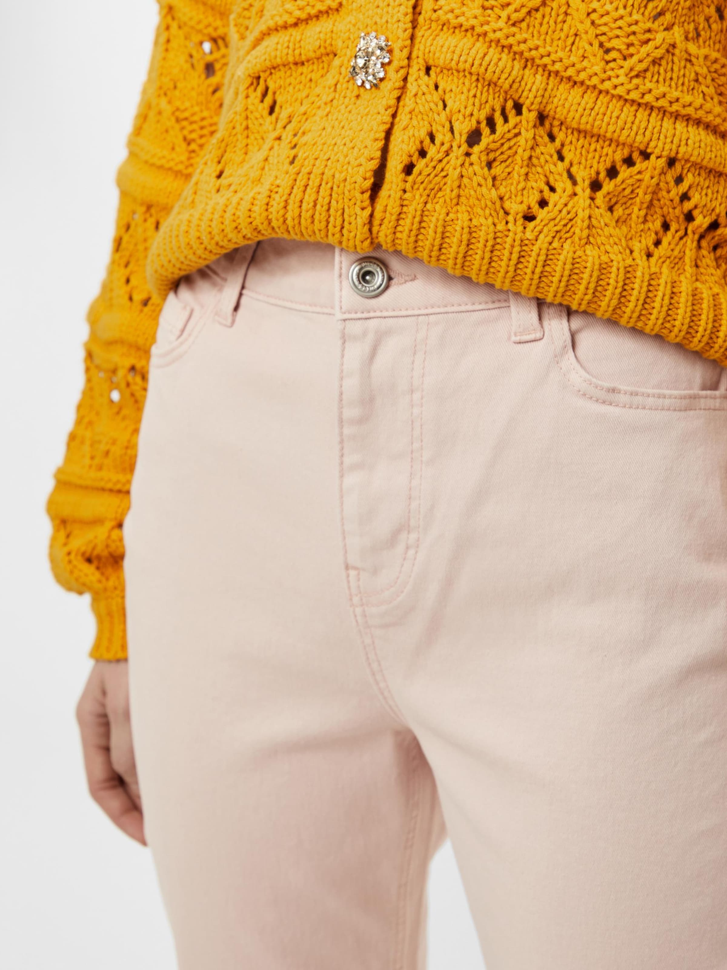 Donna Abbigliamento PIECES Jeans PCKESIA MOM in Bianco Naturale 