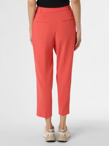 BOSS Regular Pleat-Front Pants 'Tapiah' in Pink