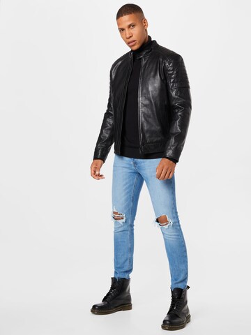 STRELLSON Between-Season Jacket 'Derry-W' in Black