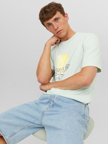 JACK & JONES T-Shirt 'TULUM' in Blau