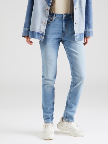 Skinny Jean 'Liam' JACK & JONES en bleu : devant