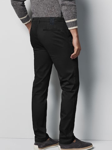 MEYER Regular Chino trousers in Black