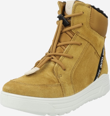 ECCO Boots in Yellow: front