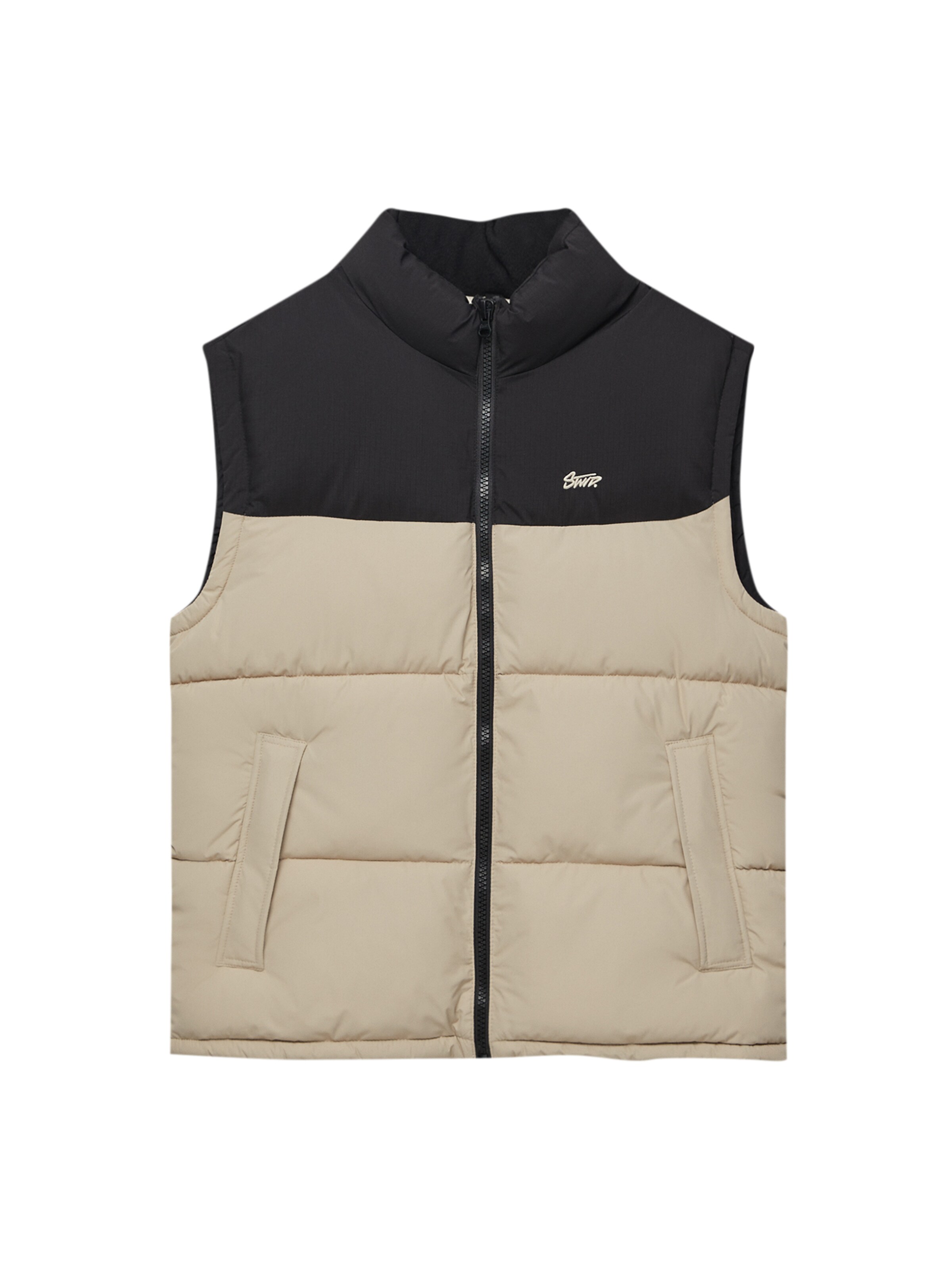 Pull Bear Vest in Pastel Blue ABOUT YOU