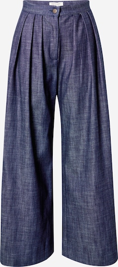 Parisienne et Alors Pleated Jeans 'QUERCY' in Blue denim, Item view
