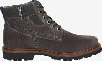 SIOUX Lace-Up Boots in Brown