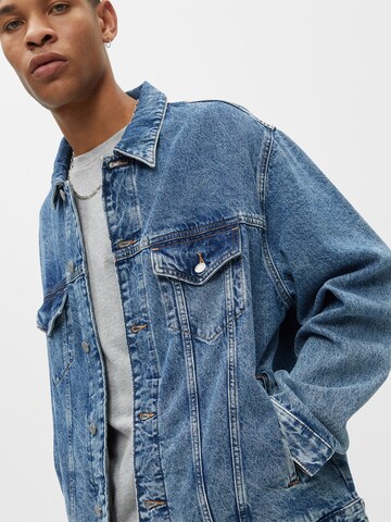 Veste mi-saison Pull&Bear en bleu