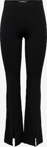 ONLY Flared Trousers 'FIONA' in Black: front
