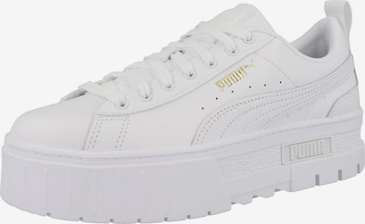 PUMA Baskets basses 'Mayze Classic' en or / blanc, Vue avec produit