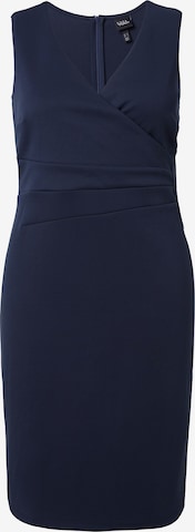 Robe Ulla Popken en bleu : devant