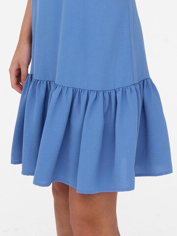 Robe 'Mette' ONLY en bleu