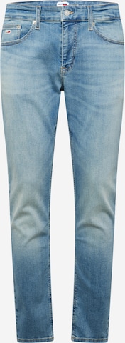 Tommy Jeans Дънки 'AUSTIN' в синьо: отпред
