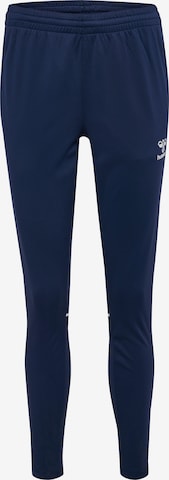 Regular Pantalon de sport Hummel en bleu : devant