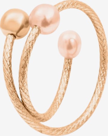 Boucles d'oreilles 'FUSION' YParis en or : devant
