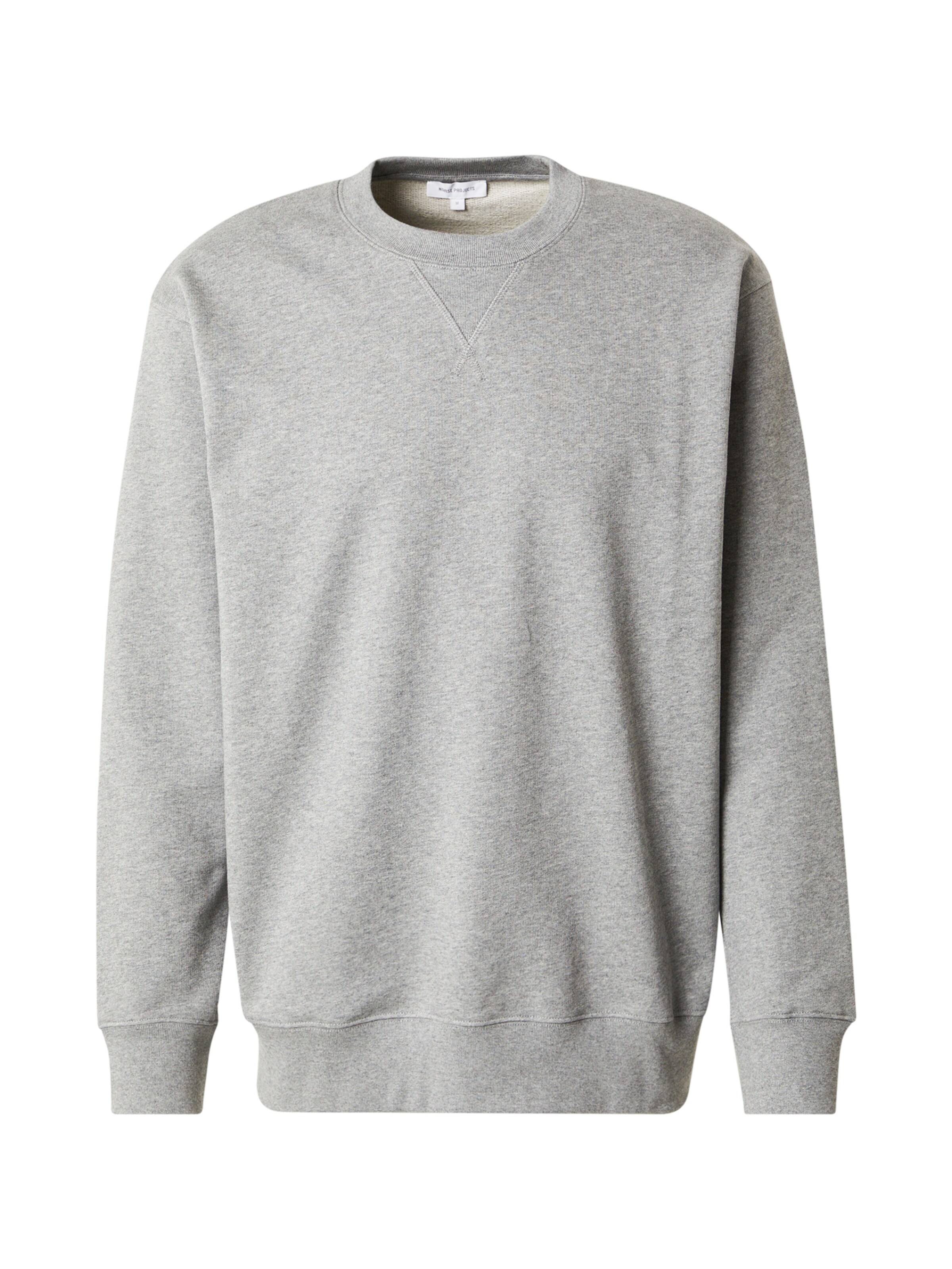 NORSE PROJECTS - Sweatshirt de desporto em cinzento: frente