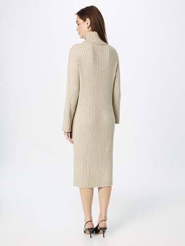 VILA Knitted dress in Beige