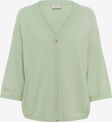Cardigan Kaffe en vert : devant
