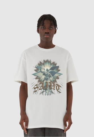 MJ Gonzales Shirt 'SAINT V.1' in Weiß: Vorderseite