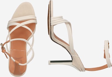 TOMMY HILFIGER Strap sandal in Beige