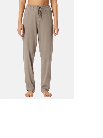 SCHIESSER Pyjamahose 'Mix & Relax' in Beige: Vorderseite