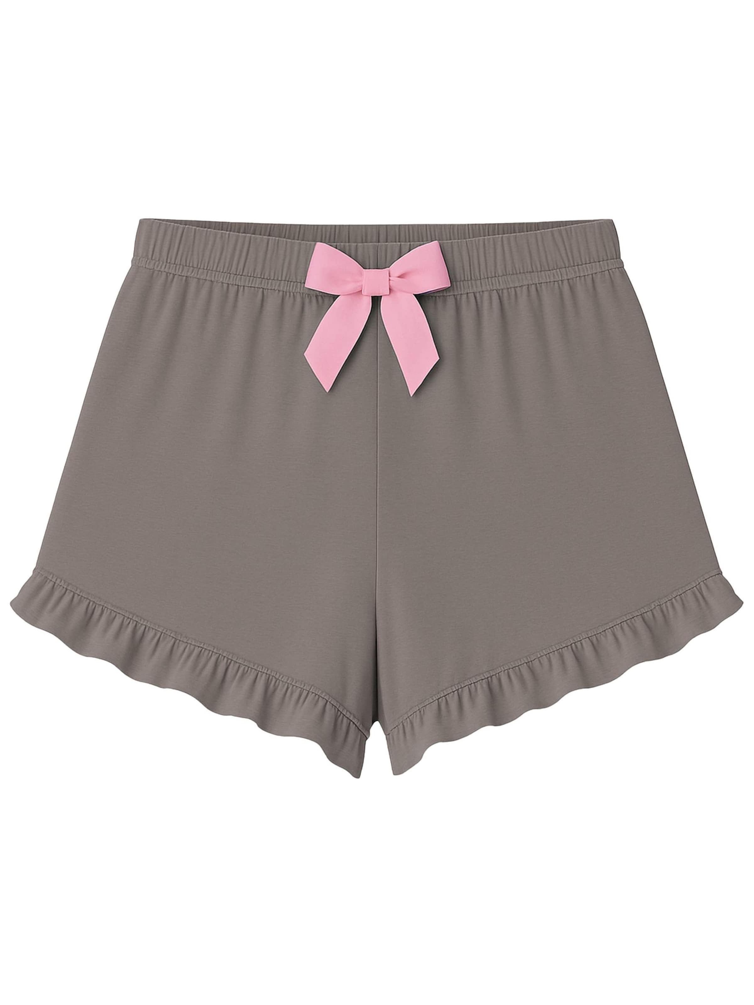 Vivisence Pyjamahose '2101'‌‌‌‌‌‌‌‌ in Grau: Vorderseite