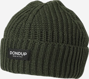 Bonnet Dondup en vert : devant