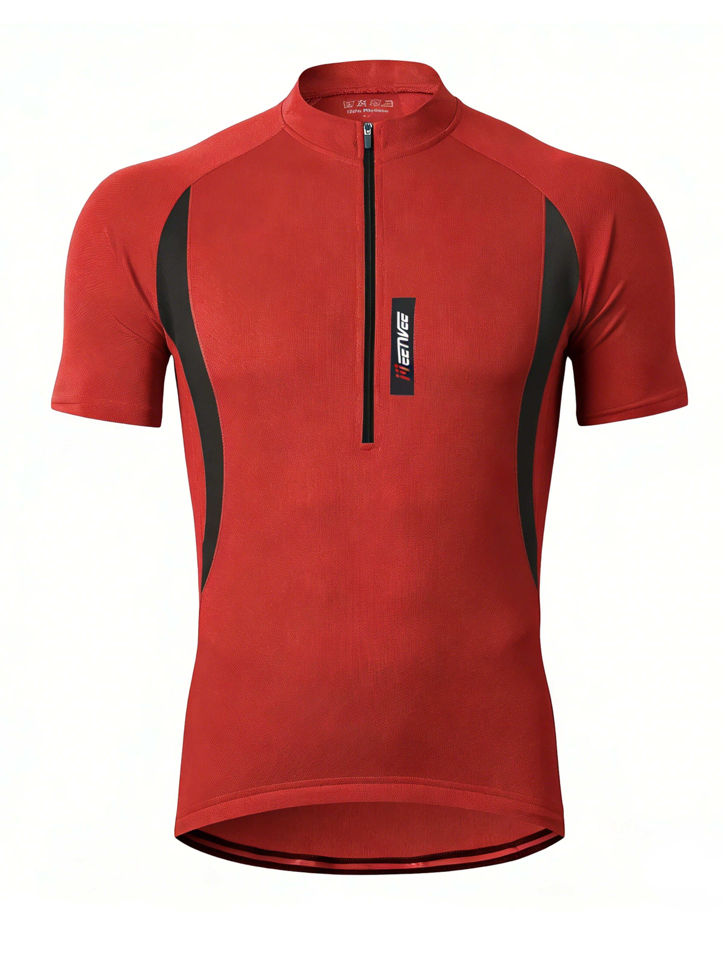 MEETWEE Functioneel shirt 'Cycling Quick Drying Top' in Rood