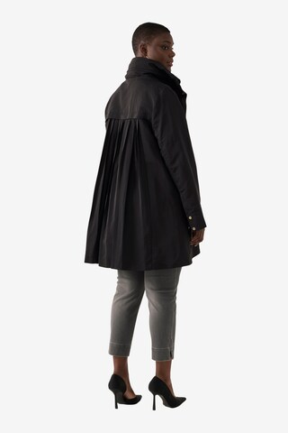 Ulla Popken Between-Seasons Parka in Black