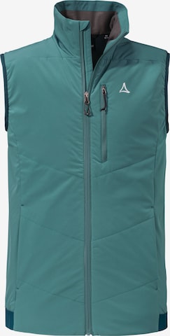 Schöffel Sportbodywarmer 'Skorpa' in Groen: voorkant